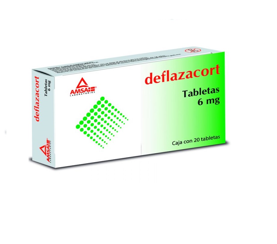 DEFLAZACORT (Amsa) c/20 TABS. 6 MG.