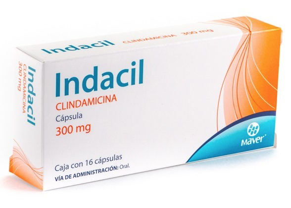INDACIL c/16 CAPS. 300 MG.