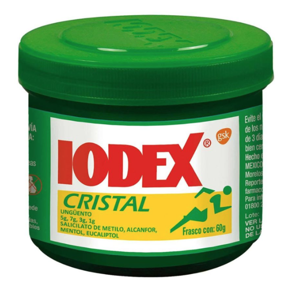 IODEX CRISTAL UNGÜENTO Tarro c/ 60 G. 5-7-3-1 G/100 G.