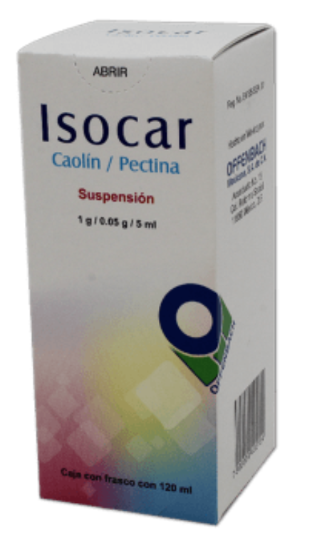 ISOCAR SUSPENSIÓN Fco. 120 ML. 1-0.05 G/5 ML.               