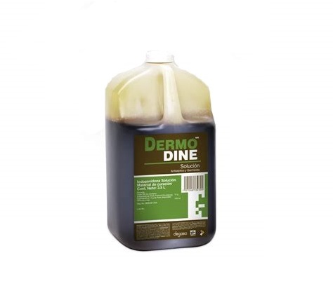 DERMODINE Solución Antiséptica Tópica Env. 3.5 LTS. 11 G/100 ML.