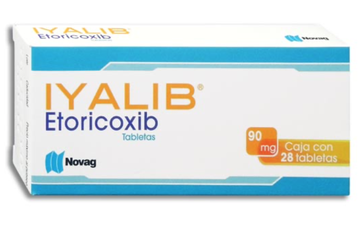 IYALIB c/28 TABS. 90 MG.