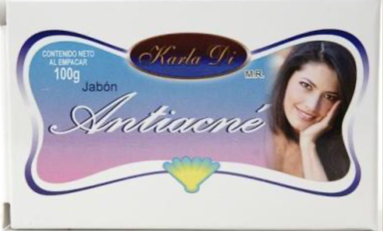 JABON ANTIACNÉ (Karla Di) Barra c/100 G.