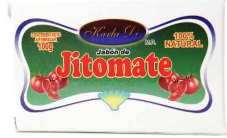 JABÓN de JITOMATE (Karla Di) Barra c/100 G.