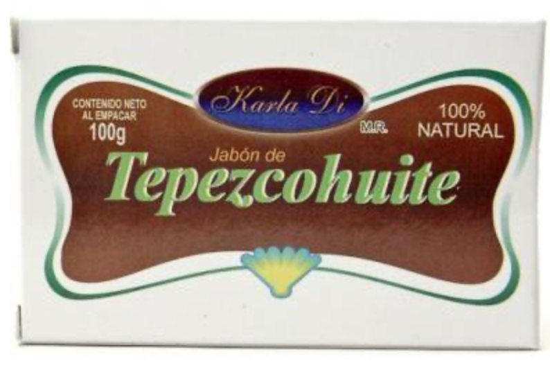 JABON de TEPEZCOHUITE (Karla Di) Barra c/100 G.