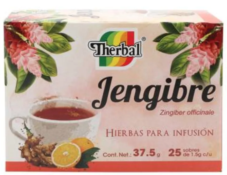 JENGIBRE p/Infusión c/25 SOBS. 1.5 G.