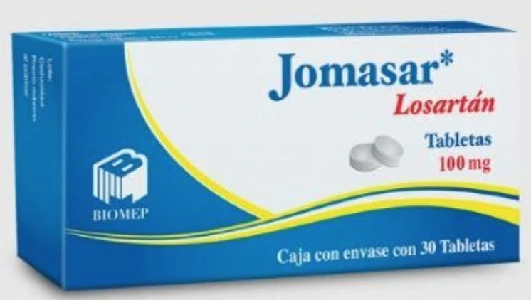 JOMASAR C/30 TABS. 100 MG.