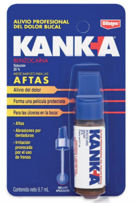 KANK-A SOL. BUCAL 20% Fco. 9.7 ML. 