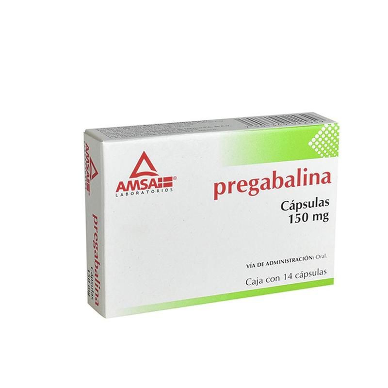 PREGABALINA (AMSA) C/14 CAPS. 150 MG.