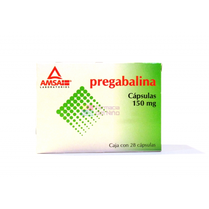 PREGABALINA (AMSA) C/28 CAPS. 150 MG.