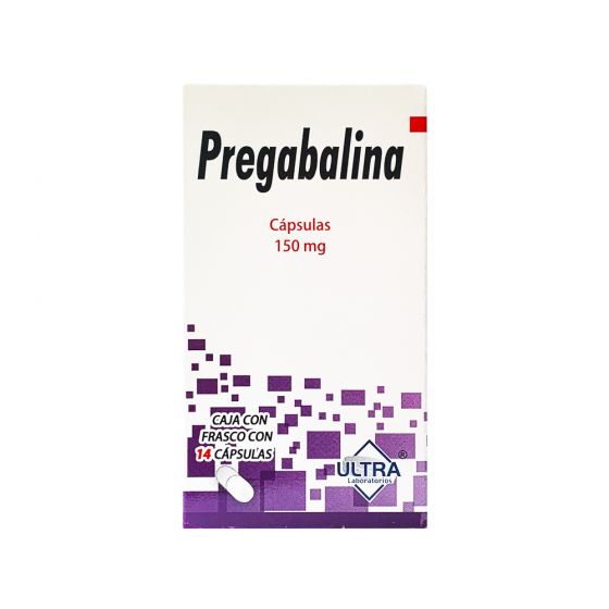 PREGABALINA (Ultra) c/14 TABS. 150 MG.