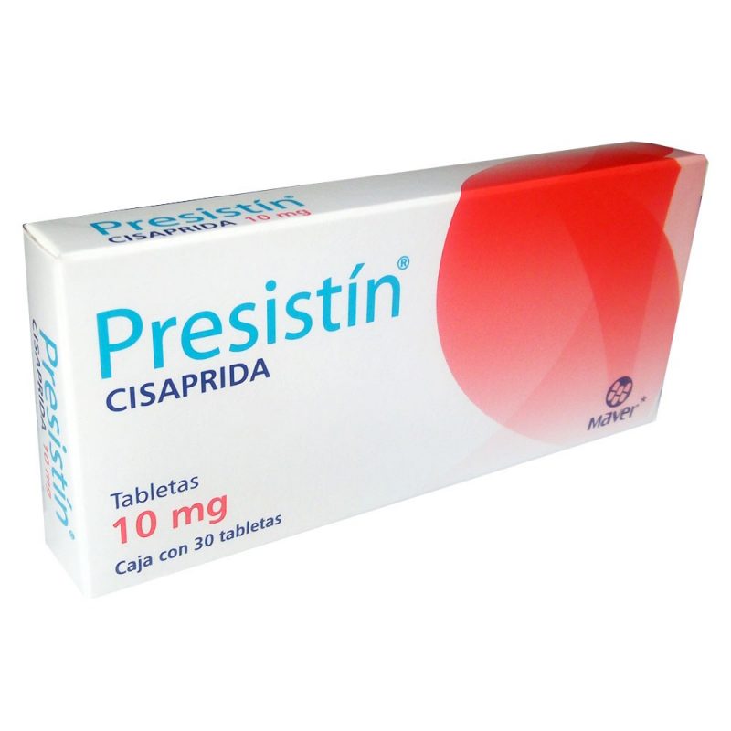 PRESISTIN c/30 TABS. 10 MG.