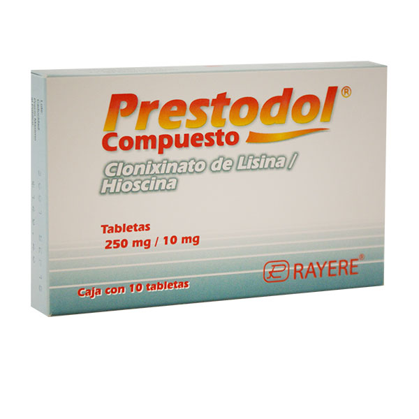 PRESTODOL Compuesto c/10 TABS. 250/10 MG.