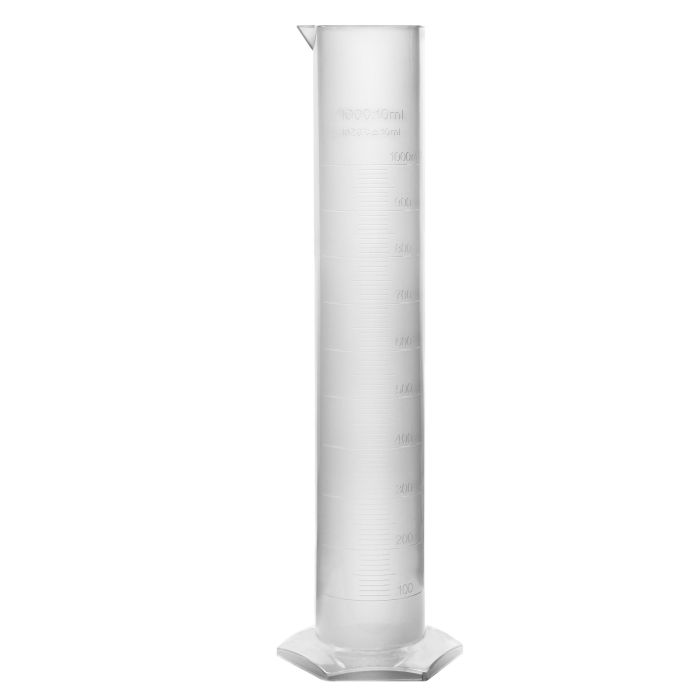 PROBETA GRADUADA de PLÁSTICO (Edigar) Cap. 250 ML. c/1 Pza.