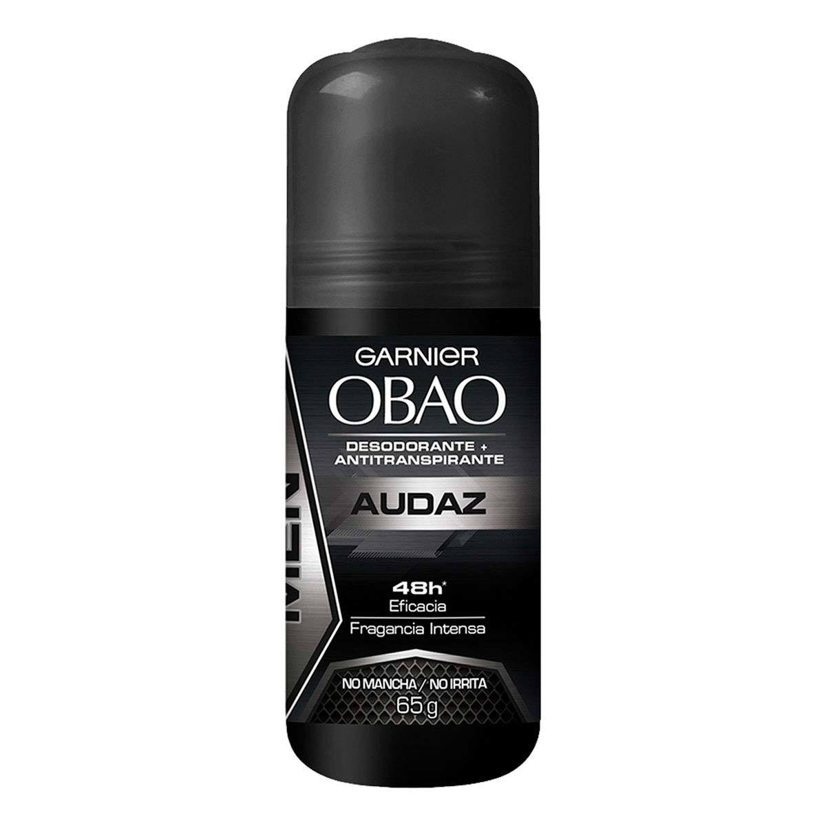 DESODORANTE OBAO Audaz 48H Roll-on p/Caballero 65 G.