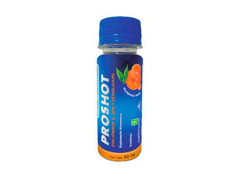 PROSHOT Sab. Mandarina Fco. 60 ML. 200-60-15 MG/60 ML.