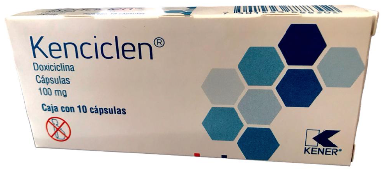 KENCICLEN c/10 CAPS 100 MG.