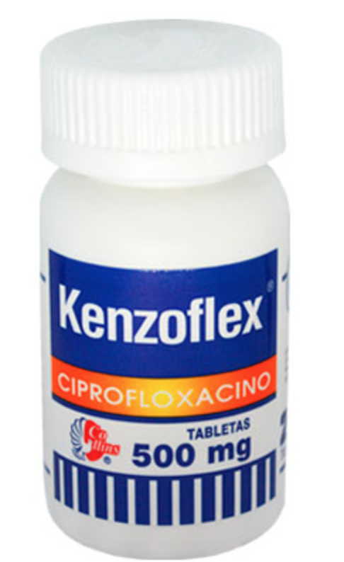 KENZOFLEX Fco. c/28 TABS. 500 MG.