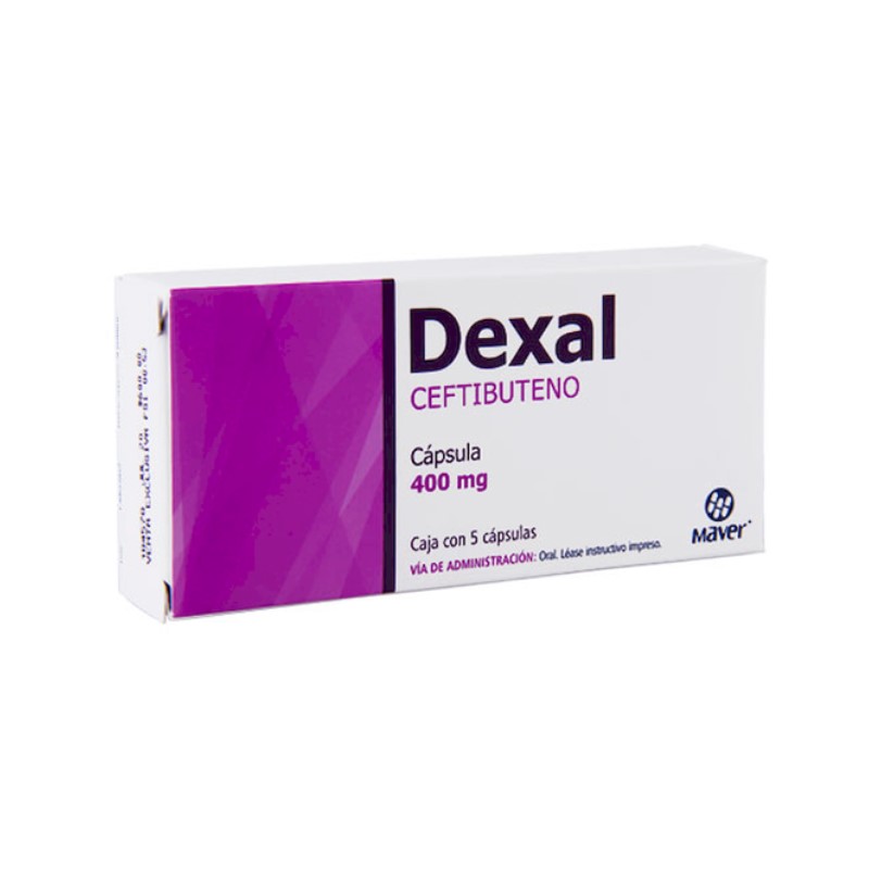 DEXAL c/5 CÁPSULAS 400 MG.