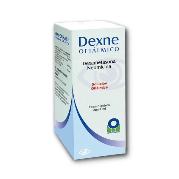 DEXNE OFTÁLMICO SOL. Fco Gotero 5 ML. 0.90-3.50 MG/1 ML.