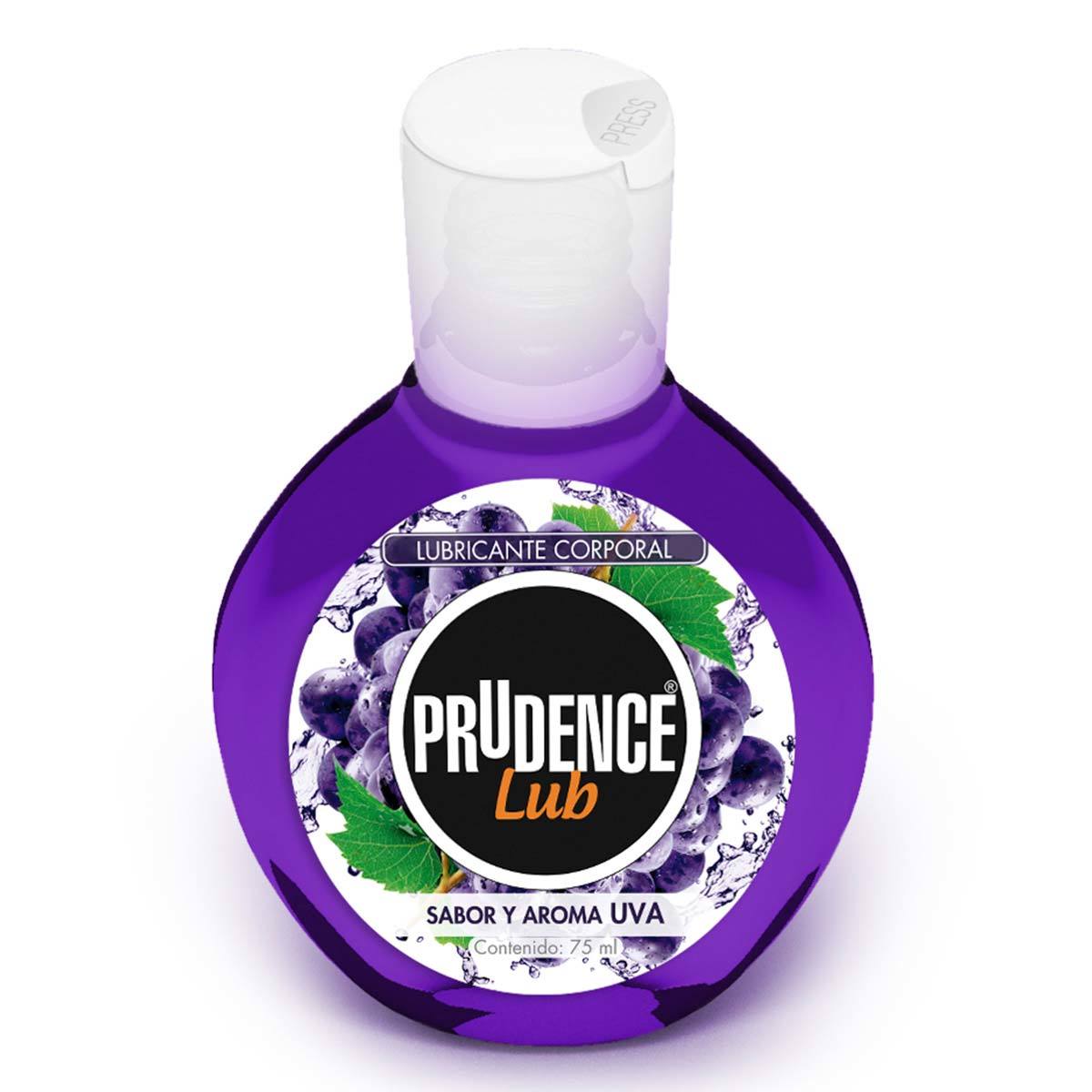 PRUDENCE LUB Lubricante Íntimo Sab./Aroma UVA Fco. 75 ML.