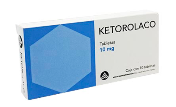 KETOROLACO (Medigen) c/10 TABS. 10 MG.