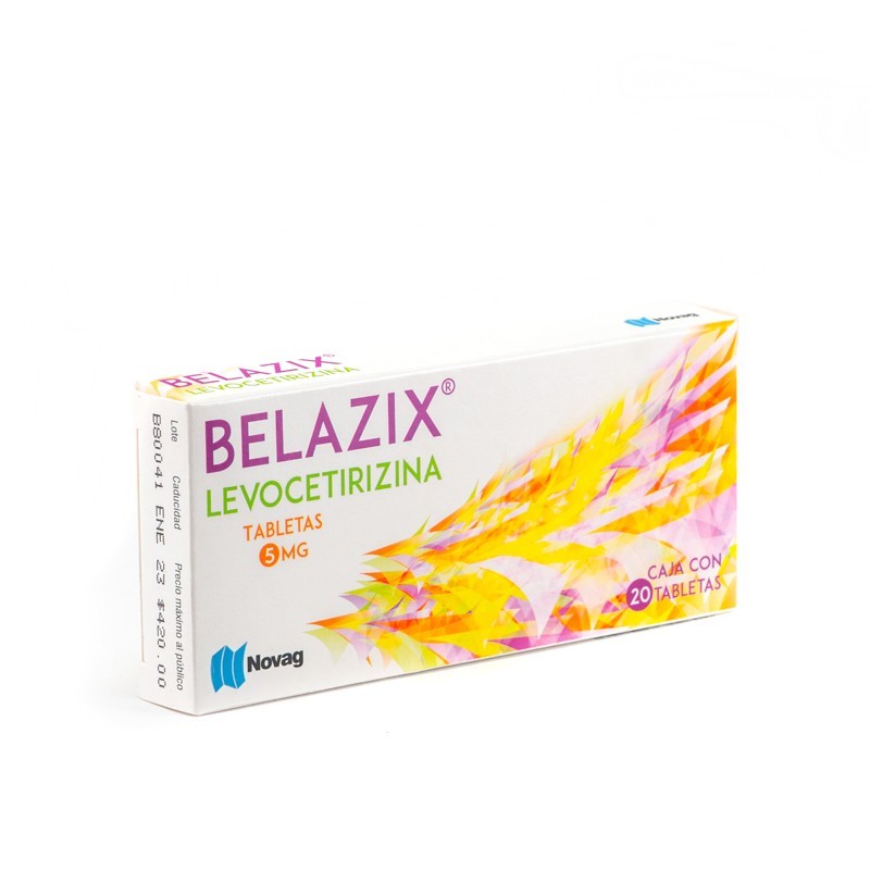 BELAZIX c/20 TABS. 5 MG.
