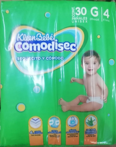 KLEENBEBÉ COMODISEC GRANDE (Etapa 4 / 9-12 Kg.) c/30 Pzs.