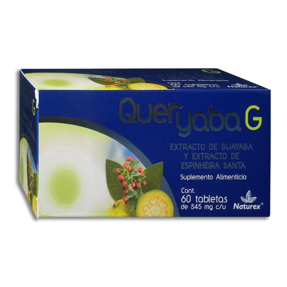 QUERYABA-G c/60 TABS. 545 MG.