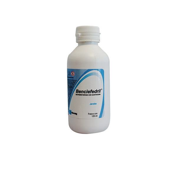 BENCIEFEDRIL JARABE Fco. 120 ML. 0.200-2.0 G/100 ML.