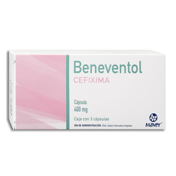 BENEVENTOL c/3 CAPS. 400 MG.