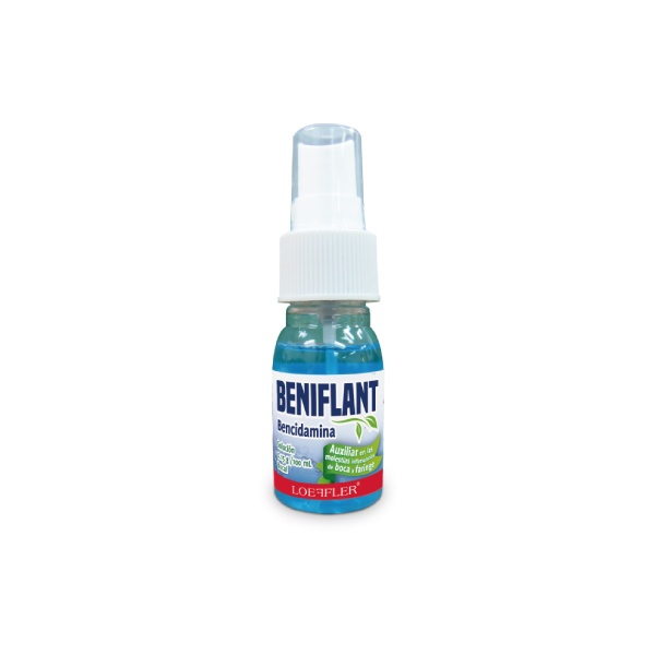 BENIFLANT SOL. BUCAL Fco. Atomizador c/30 ML. 0.15 G/100 ML.