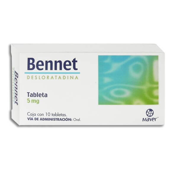 BENNET c/10 TABS. 5 MG.
