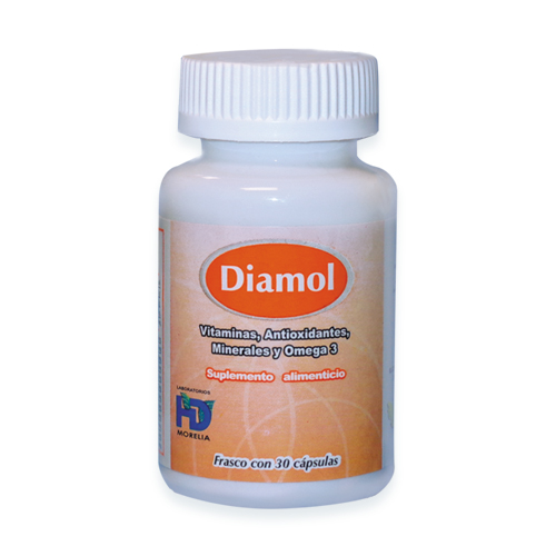 DIAMOL ADICIONADO c/COLÁGENO c/30 CAPS. 1.2 G.
