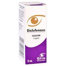 DICLOFENACO (Grin) Sol. Oft. Fco. Gotero 5 ML. 1 MG/1 ML.