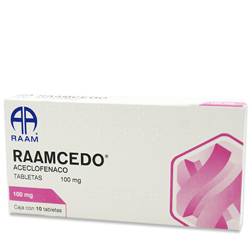 RAAMCEDO c/10 TABS. 100 MG.