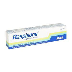 RASPISONS UNGÜENTO Tubo c/28 G. 0.350 G-100,000 UI/100 G.