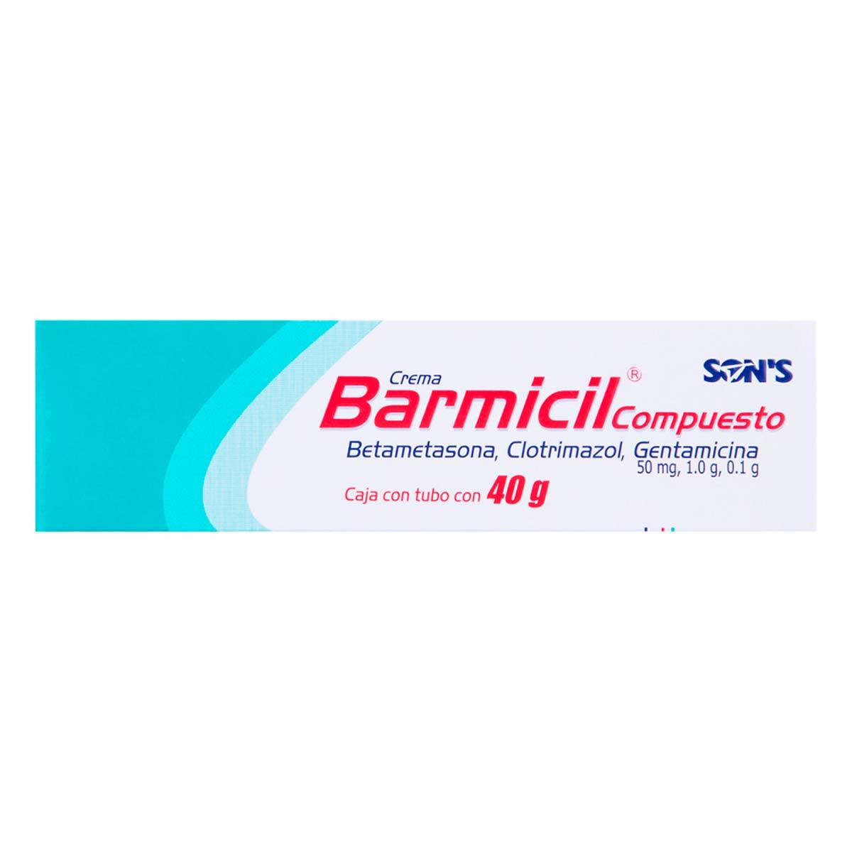 BARMICIL Compuesto CREMA Tubo c/40 G. 50mg-1g-0.1g/100 G.