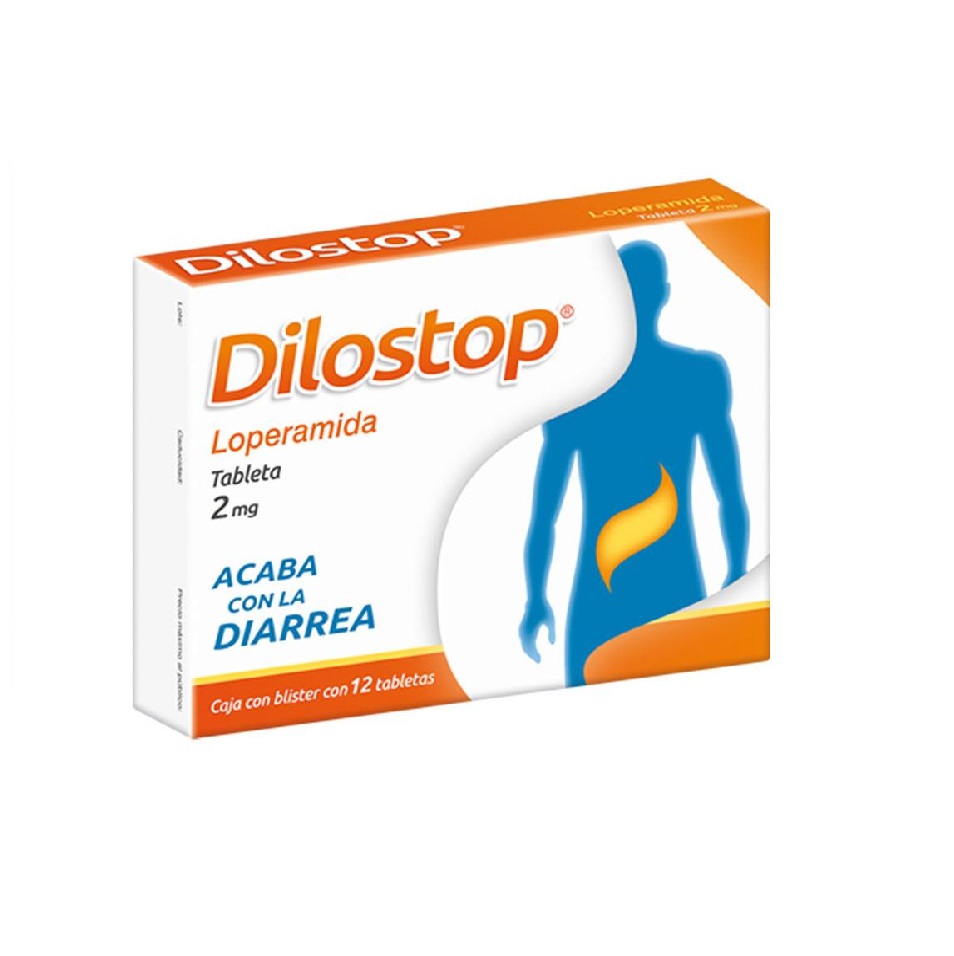 DILOSTOP C/12 TABS. 2 MG.