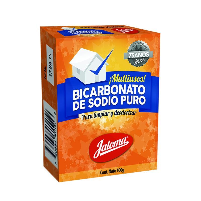 BICARBONATO DE SODIO PURO (JALOMA) CJA. C/100 G.