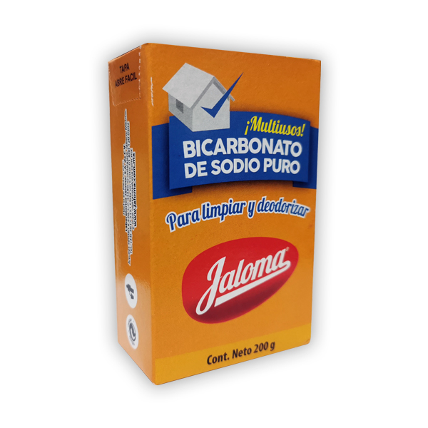 BICARBONATO de SODIO PURO Multiusos (Jaloma) Cja. c/200 G.