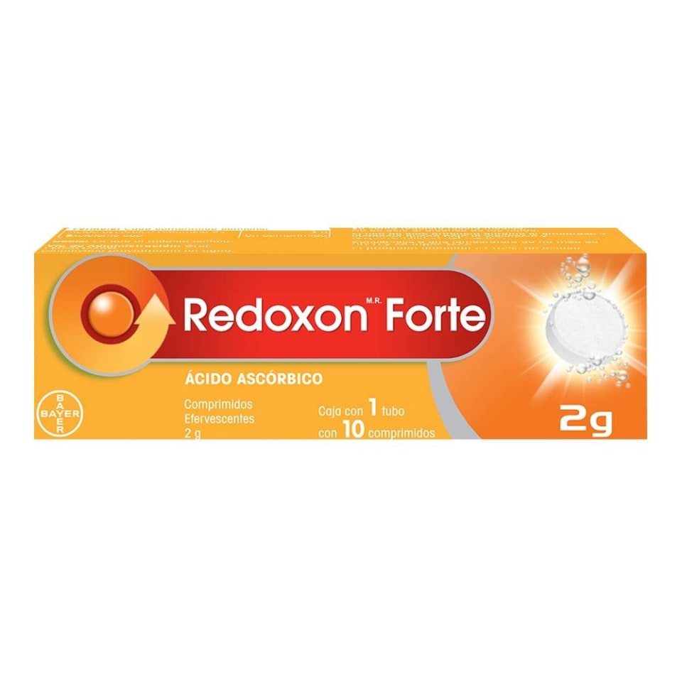 REDOXON FORTE c/10 COMPS. EFERVS. Sab. Naranja 2 G.