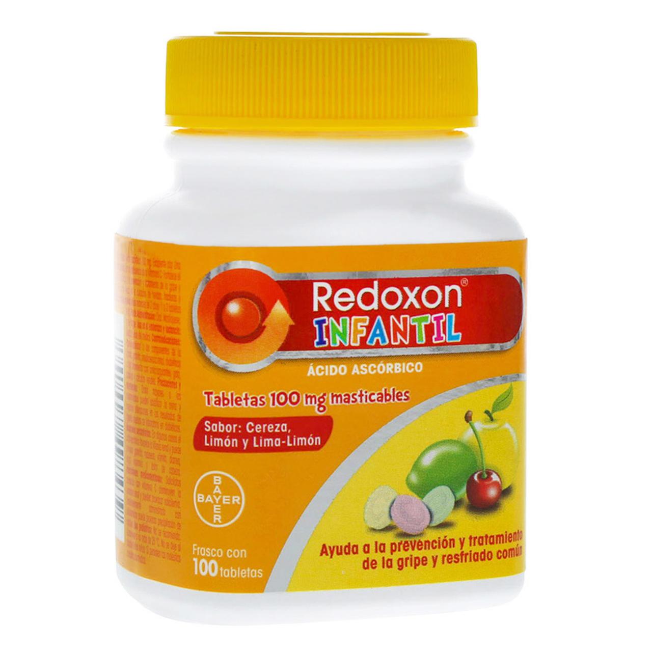 REDOXON Infantil c/100 TABS. Masticables 100 MG.