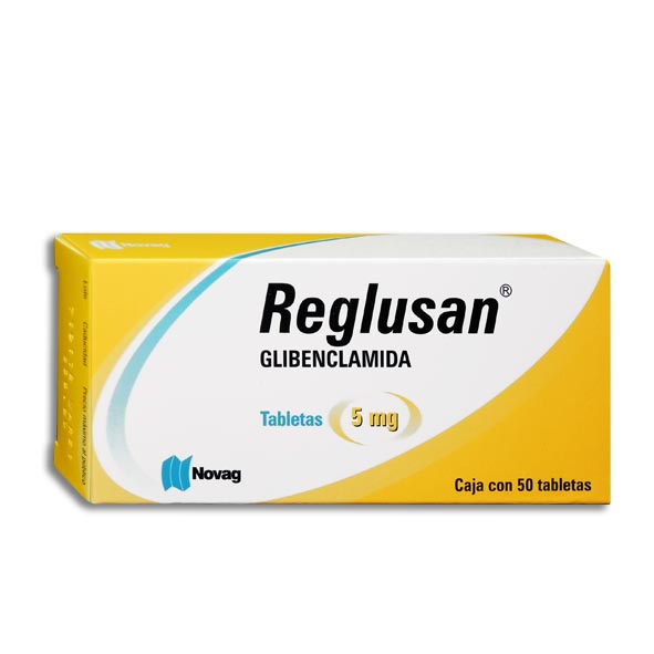 🚚NOVAG Reglusan Glibenclamida 5mg 50tabs