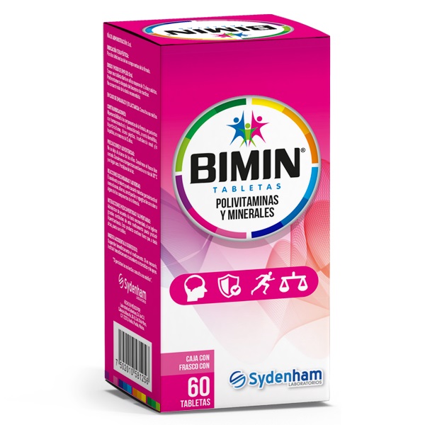 BIMIN c/ 60 TABLETAS.