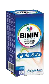 BIMIN c/100 TABLETAS.