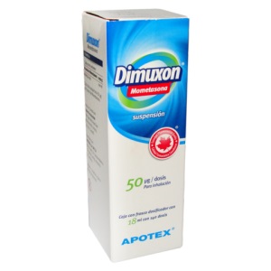 DIMUXON SUSP. p/INHALACIÓN NASAL Fco. 18 ML. c/140 Dosis 50 MCG.