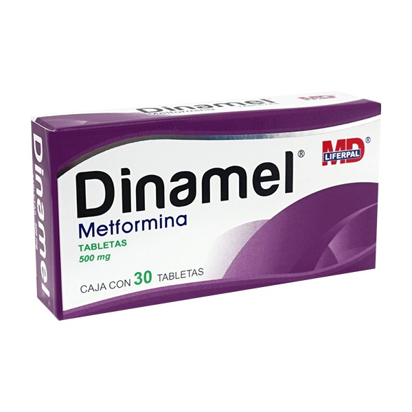 🚚LIFERPAL Dinamel Metformina 500mg 30tabs