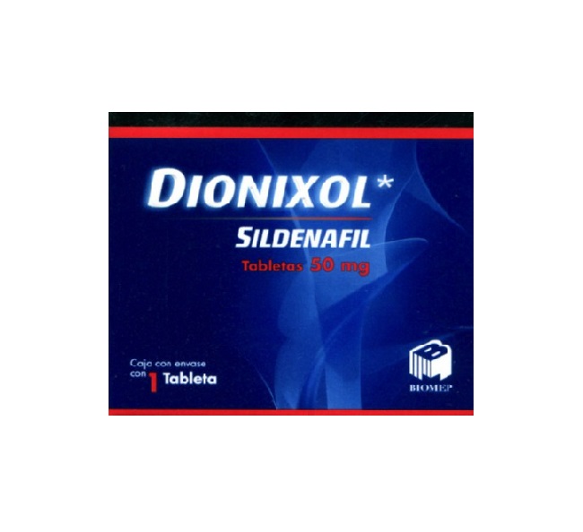 DIONIXOL c/1 TAB.  50 MG. sildenafil