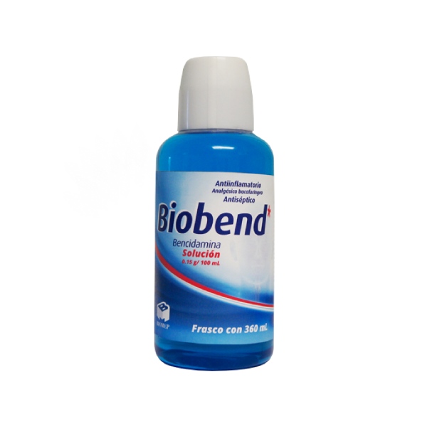 BIOBEND SOL. Bucofaríngea Fco. 360 ML. 0.15 G/100 ML.
